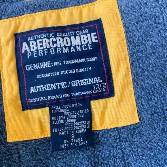 Vintage Abercrombie Performance ski jacket, small, AF